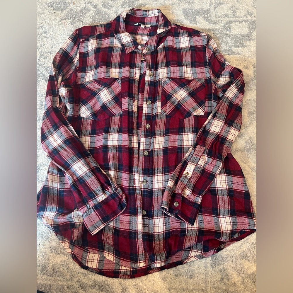 Lucky Brand plaid women’s shirt